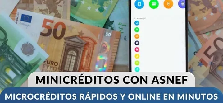 Minicréditos con ASNEF sin intermediarios